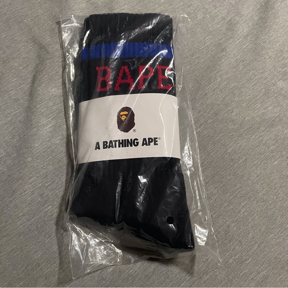 BAPE college socks